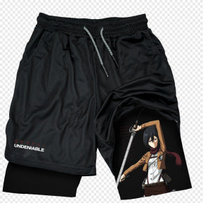 Dragon Ball Pirate Demon Slayer 3D Print Beach Shorts