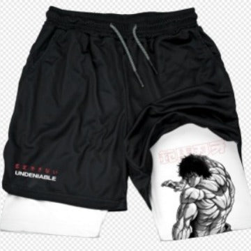 Dragon Ball Pirate Demon Slayer 3D Print Beach Shorts