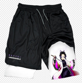 Dragon Ball Pirate Demon Slayer 3D Print Beach Shorts